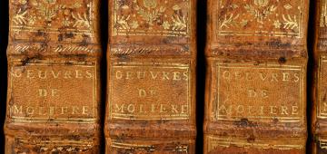 Oeuvres de Molière en 6 volumes édition de 1734